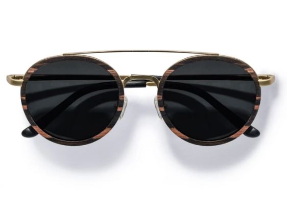 Vintage glasses frames: aspen gold sunglasses