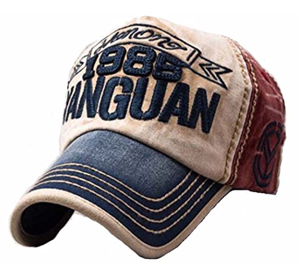 vintage hats: Elwow Distressed Vintage Cotton Baseball Cap