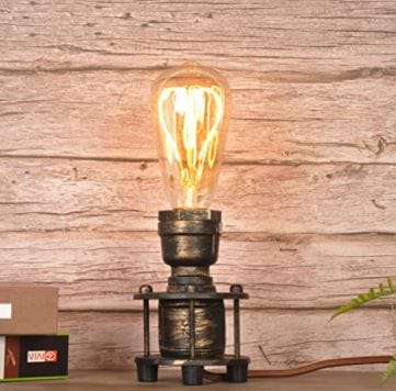 Vintage lamps: sunllok vintage industrial table lamp