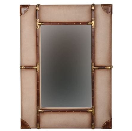 Vintage mirror: linon vintage framed, small bev wall mirror