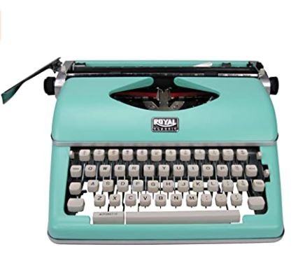 Vintage typewriter: royal 79101t classic manual typewriter