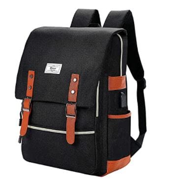 Vintage backpack: vintage laptop backpack college school bag