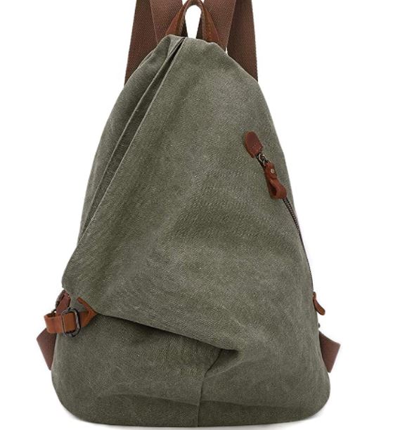 Vintage backpack: canvas vintage backpack